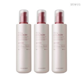 THE FACE SHOP Toner Volume Elasticity Pomegranate Collagen Moist Toner 160ml 3pcs / 더페이스샵 토너 볼륨탄력 석류 콜라겐 촉촉 토너 160ml 3개