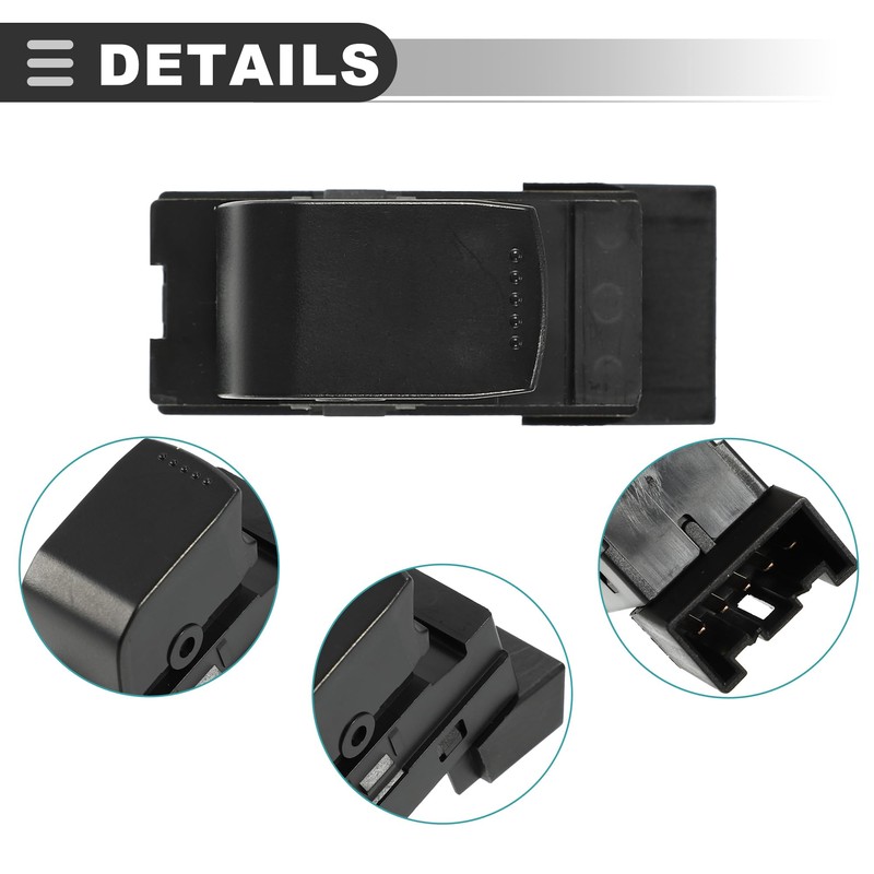 Motoforti Window Switch, Right Driver Side Power Window Switch, for