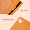 Sooez Pencil Pouch for 3 Ring Binder, 2 Pack Binder