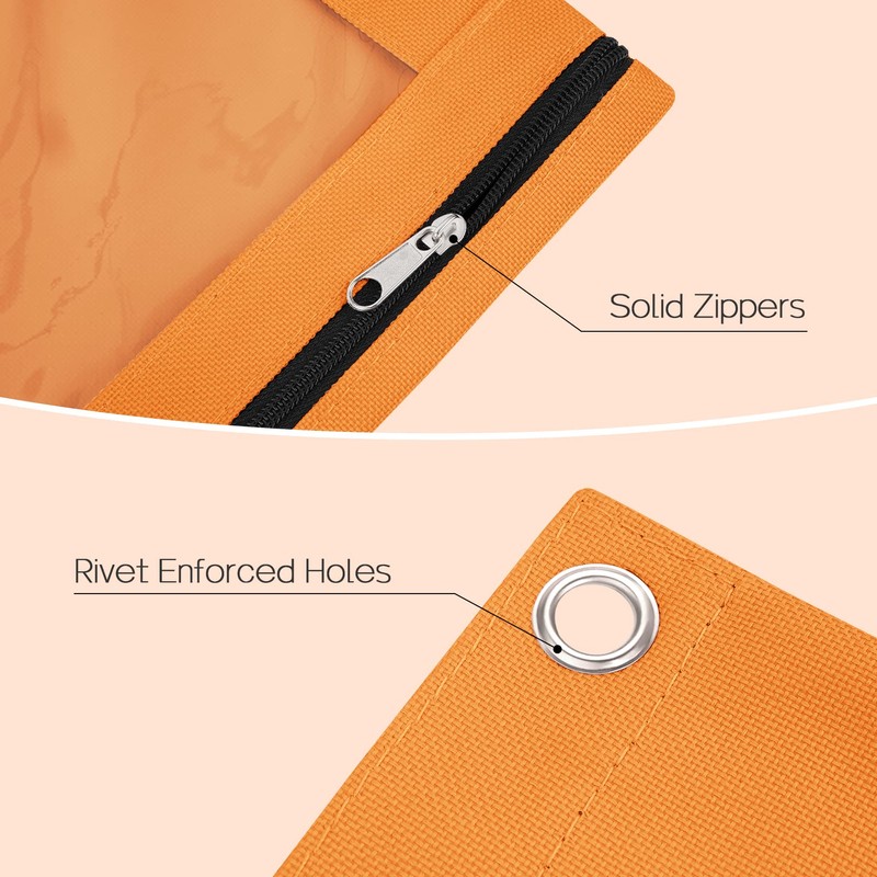 Sooez Pencil Pouch for 3 Ring Binder, 2 Pack Binder
