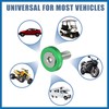 A ABSOPRO 20pcs Motorcycle Green Fender Bumper Washer Bolt Nut