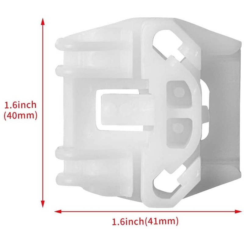 OTUAYAUTO Window Regulator Front Left Right Repair Kit Compatible with