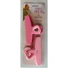 Bag Clips, 2 Piece Set, Wide Versatile Design, Pink