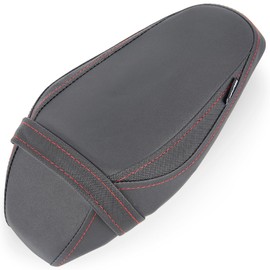 Motorcycle Leather Passenger Seat Cushion Pad Compatible with Z900 2017 2018 2019 2020 2021 2022 2023 2024 Rear Pressure Relief Soft Pillion Saddle Cover, Black