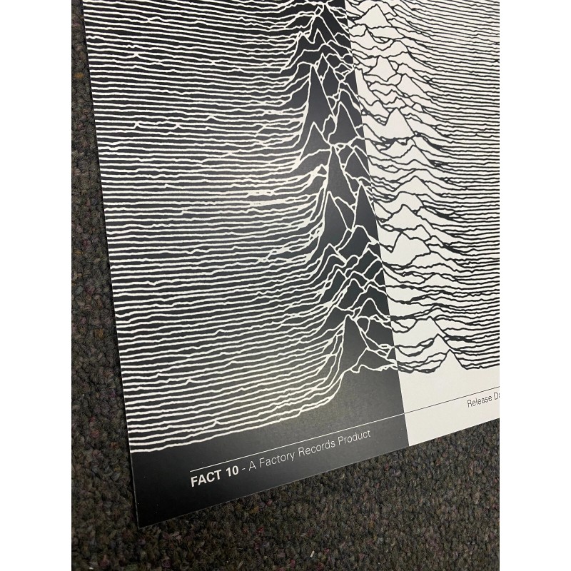 Joy Division Unknown Pleasures 11x17 Poster Print