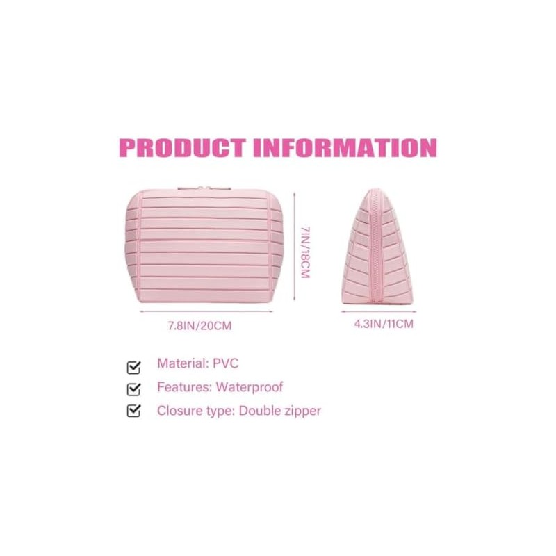 Makeup Brush Holder Travel, Compact Lightweight Accessory for Travel and