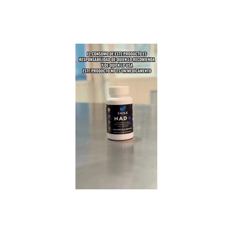 Nad Advanced Complex 100 Cápsulas Nicotinamida Ribósido Resveratrol Pqq Magnesio