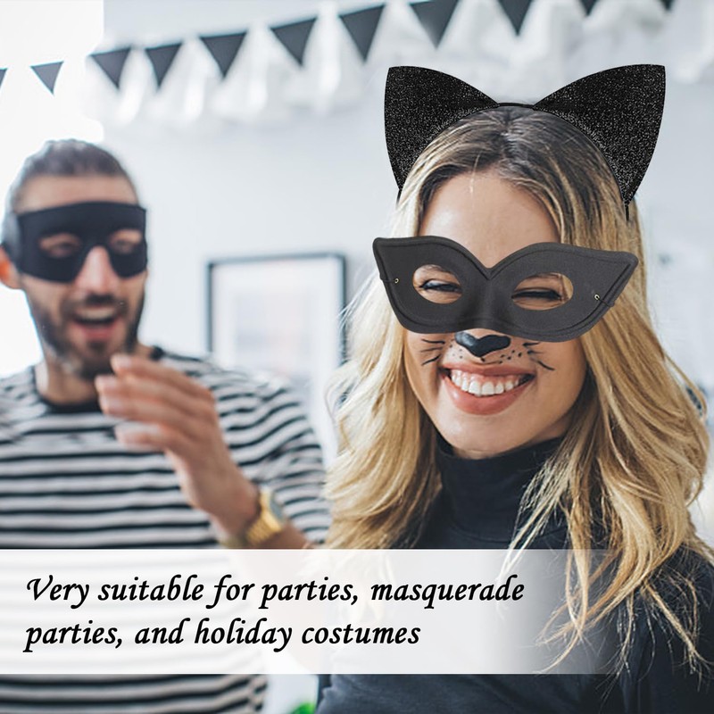 NIDHFG 1 Piece Headband, 1 Piece Tail, 1 Piece Collar,