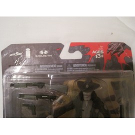 McFarlane Toys The Walking Dead COMIC Series 1 Exclusive Action Figure Officer Rick Grimes Black White Variant