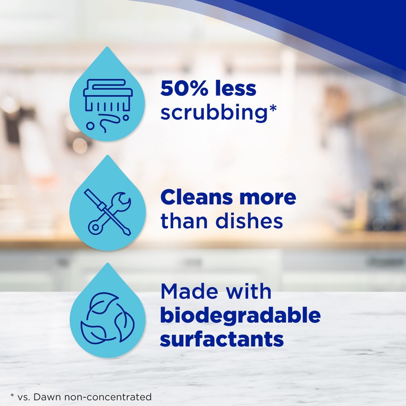 Dawn EZ-Squeeze Ultra Dish Soap, Dishwashing Liquid, Original, Dish Soap