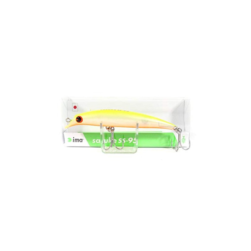 Ams Design (ima) Minnow Sasuke SS 95mm 10g Chartreuse Back