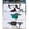 ROCKBROS Bicycle Handlebar Bag Front-Mounted Cycling Pouch with Detachable Shoulder