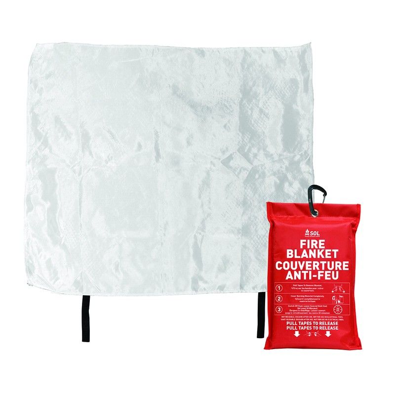 Survive Outdoors - Manta de emergencia para incendios más larga,