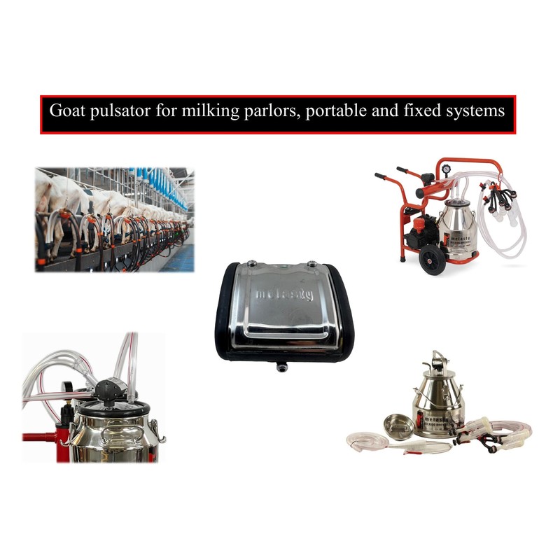 Mitty Dairy Melasty, Pneumatic Pulsator Goat milker, 90 pulsations per