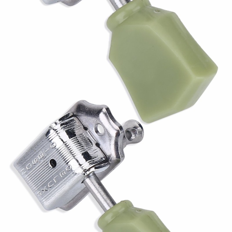 3 Pairs Tuning Key Buttons Tuning Machine Heads 3R 3L
