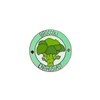 Red Parka Enamel Pin - Broccoli Enthusiast