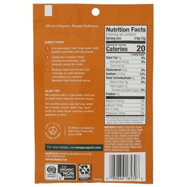 Simply Organic Brown Gravy Mix, Certified Organic, Gluten Free | 1 Ounce (Pack of 1)