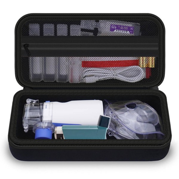 HESPLUS Carrying Case for Portable Handheld Inhaler Nebulizer Machine for