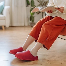 Bello Home Office School Warm Microfiber Waterproof Slippers Yellow 2ea