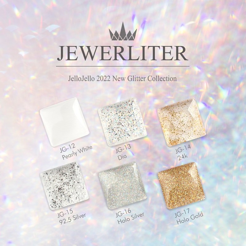 Jello Jello Jewelry Glitter Gel single item / 젤로젤로 쥬얼리터