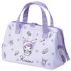 Skater Lunch Bag, Insulated Clasp Pouch, Women's, Sanrio, Kuromi, Watercolor