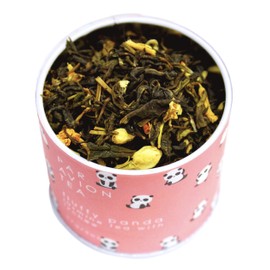 Par Avion Tea , Fluffy Panda - Small Batch Loose Leaf Jasmine Tea With Lychee - 2 oz