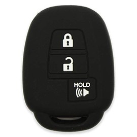 HEM HIGH-END MOTORSPORTS Solid Silicone Rubber Remote Cover for Toyota Tundra 2018-2021 (Black)