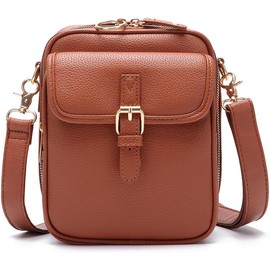 Crossbody Bag for Women – Premium Leather, Anti-Theft Zipper, Lightweight Multi-pocket Handbag, Water-Resistant Design