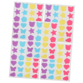 Beavorty 5 Pack Face Mole Patches Stickers Gentle and Non-slip Waterproof for Quick and Easy Application