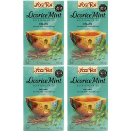 (4 PACK) - Yogi Tea - Licorice Mint | 17 Bag | 4 PACK BUNDLE