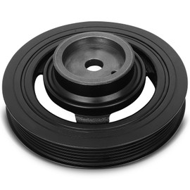 OCPTY Harmonic Balancer Crankshaft Belt Drive Pulley Fit For 2007-2009 for Hyundai Santa Fe 2005-2009 for Spectra Magentis 2006-2010 for Spectra Optima 2007-2010 for Spectra Rondo