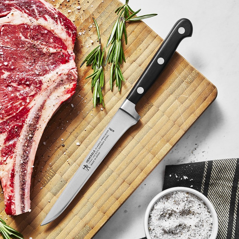 HENCKELS Classic Precision Razor-Sharp 5.5-inch Boning Knife, German Engineered Informed
