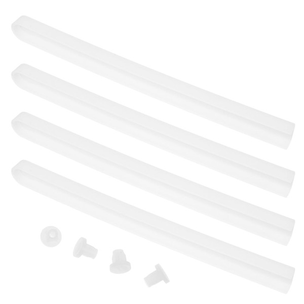 IMIKEYA Vademia Plastic Drawer Runners 4 Pack Ball Bearing Compatible