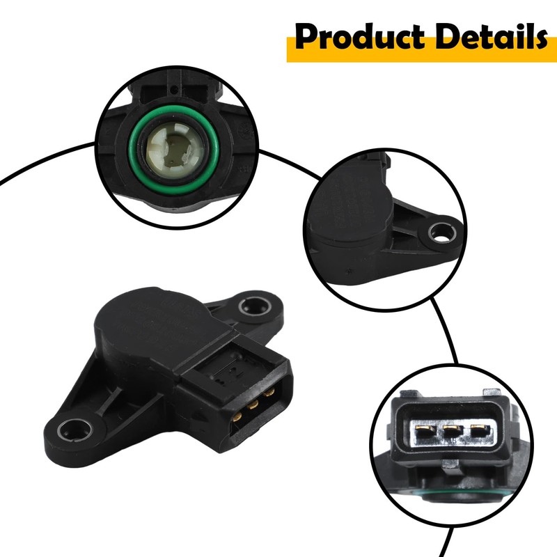 Etersec 0GQ0-173000 TPS Throttle Position Sensor Compatible with 2020-2022 CFMOTO