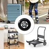 Joyangy 70 x 24mm Luggage Wheels Replacement, 2Pcs Rubber Suitcase