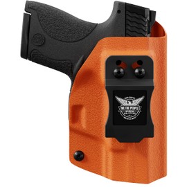 We The People Holsters - Orange - Right Hand - IWB Holster Compatible with Ruger LC9/LC9s/LC380/EC9s