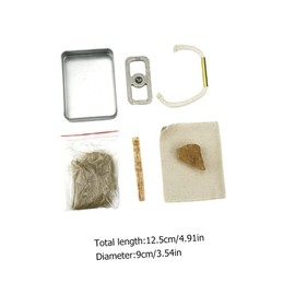 GANAZONO 1Set Camping Fire Durable Fire Starting Rope for Quick Ignition Essential Outdoor Survival Tool for Camping Hiking Emergency Preparedness Lightweight Safe to Use