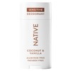 Native Desodorante Sensible Contiene Ingredientes Derivados Naturalmente, Control de Olor
