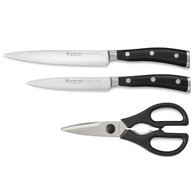 WÜSTHOF Classic Ikon 3-Piece Utility Knife Set