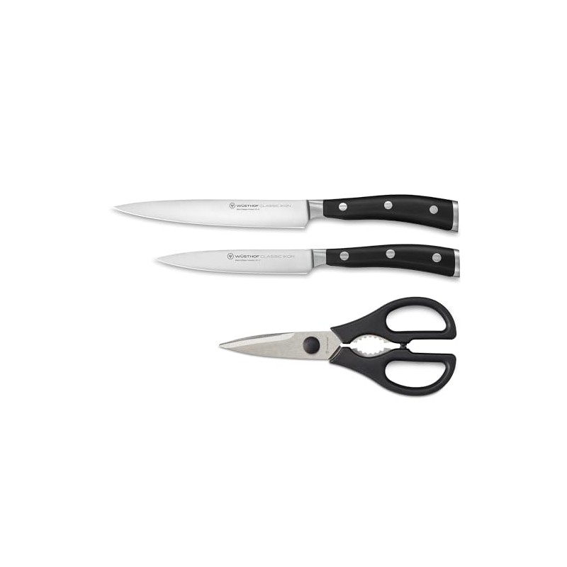 WÜSTHOF Classic Ikon 3-Piece Utility Knife Set