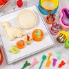 Sandwich Cutter for Kids Lunch 22 Pcs (LARGE), Nifogo Sandwich