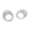 1 Pair Front Bumper Fog Light Bezel Cover Trim LR019637