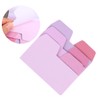LALAFINA 12pcs Cute Pastel Stationery Memo Paper Stickers Fun Index