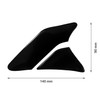 BIKE-label Tank Pad Side Motorcycle Black Compatible with Honda 800140VA