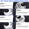 Maitys 10 Pack 4 Digit Combination Locks Stainless Steel Code