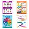 Youngever 13 Pack Laminated Educational Preschool Posters for Toddlers and