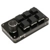 6 Key Mini Keypad with Knob USB DIY Programmable Keyboard