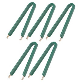 sourcing map IC Puller Chip Extractor Stainless Steel with Insulated Vinyl Grip Green 5 Pack