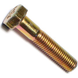 Hard-to-Find Fastener 014973251888 Grade 8 Fine Hex Cap Screws, 5/16-24 x 1-1/2, Piece-50, Yellow