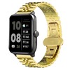 Compatible with 3Plus Smartwatch Bands, Solid Stainless Steel Metal Band